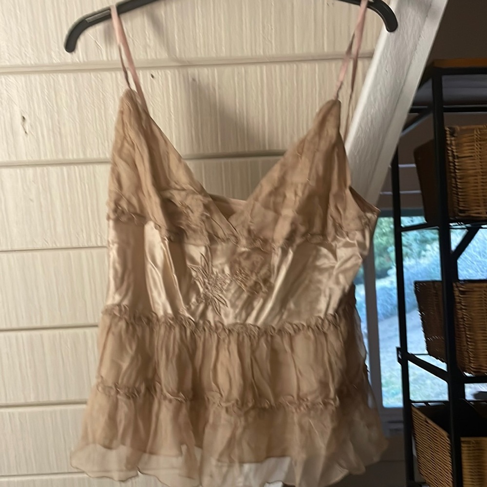 Max studio silk camisole